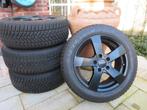 winterbanden + lichtmetalenvelgen., Auto-onderdelen, Banden en Velgen, Ophalen, Gebruikt, 16 inch, Banden en Velgen