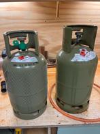 Gasflessen: 1 vol, 1 halfvol, Ophalen, Gebruikt