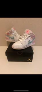 Nike Jordan 1 Mid Paint Drip Maat 36.5, Ophalen of Verzenden, Zo goed als nieuw, Sneakers of Gympen