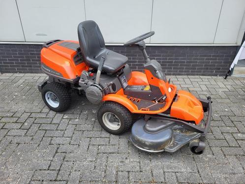 Husqvarna Rider 15 T AWD Frontmaaier, Tuin en Terras, Zitmaaiers, Zo goed als nieuw, 90 tot 120 cm, Elektrische starter, Mulchfunctie
