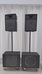 Peavey PA / speakerset plus versterker, Ophalen, Gebruikt, 500 tot 1000 watt, P.A.