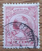 Kleinrond Amsterd:-Spiegelstraat op nr 37 (436), Verzenden, T/m 1940, Gestempeld