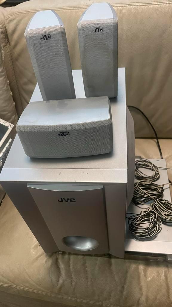 JVC Stereo Set, Audio, Tv en Foto, Home Cinema-sets, Gebruikt, Dvd-speler, 3.1-systeem, Minder dan 40 watt, JVC, Ophalen of Verzenden