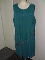 Nieuw! Hema groene voile jurk met goudkleurige stippen mt XL, Maat 46/48 (XL) of groter, Nieuw, Ophalen of Verzenden, Hema