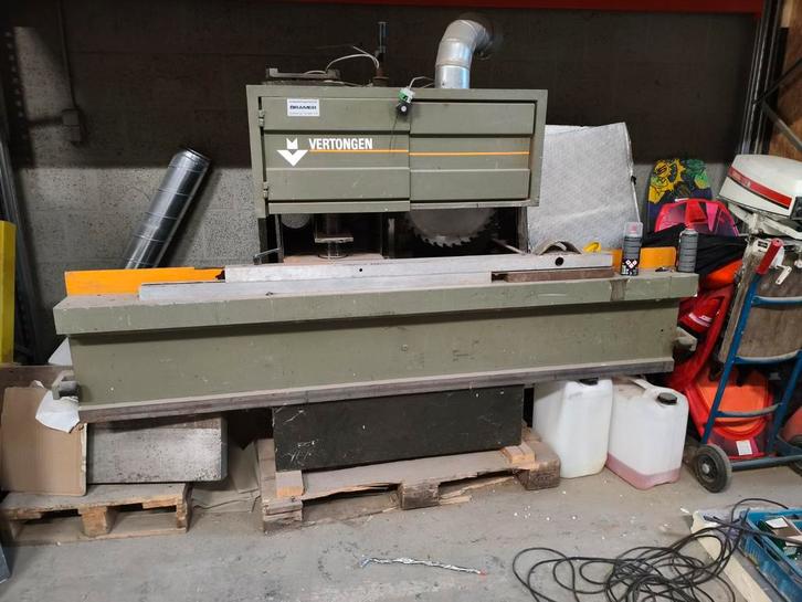 Vertongen Pen- en Gatverbinding Machine, Zakelijke goederen, Machines en Bouw | Houtbewerking, Ophalen of Verzenden
