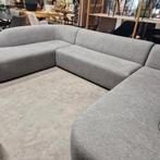 Lounge U-Bank Sloping Chenille Grijs van BePureHome, Ophalen, ., Nieuw, .