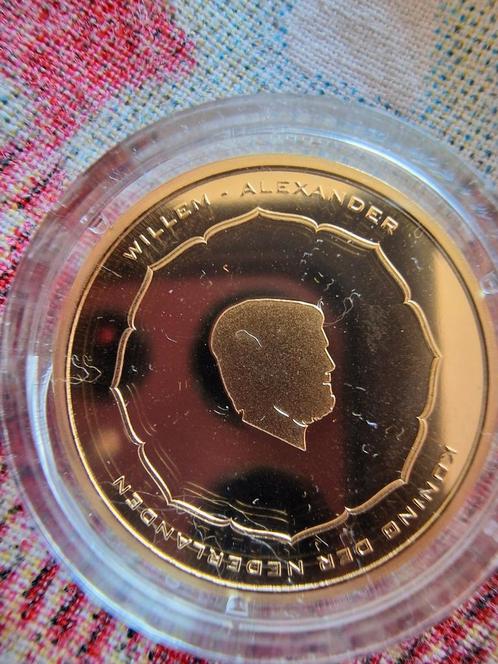 Gouden tientje Willem Alexander 2021. Tema Anton Geesink., Postzegels en Munten, Munten | Nederland, Losse munt, Euro's, Koningin Beatrix