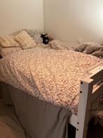 2 persoons half hoogslaper, Huis en Inrichting, Slaapkamer | Bedden, Ophalen, Wit, 2 persoons, Tweepersoons