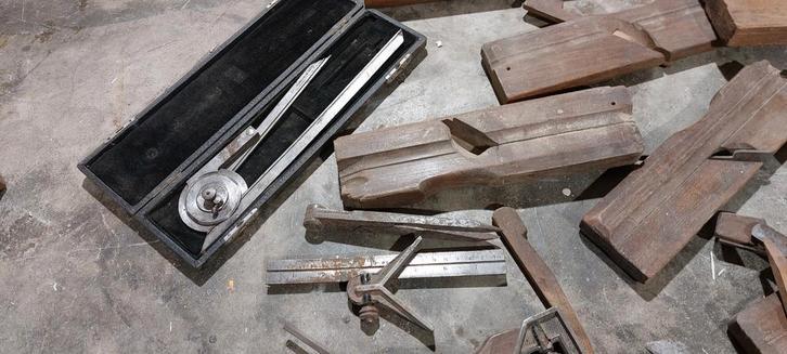 Oude Gereedschapset - Handgereedschap, Doe-het-zelf en Verbouw, Hang- en Sluitwerk, Gebruikt, Overige typen, IJzer, Ophalen of Verzenden