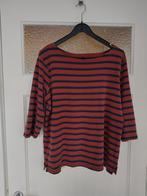 Hema shirt, katoen, rood/blauw gestreept, maat XL, Kleding | Dames, T-shirts, Maat 46/48 (XL) of groter, Ophalen of Verzenden