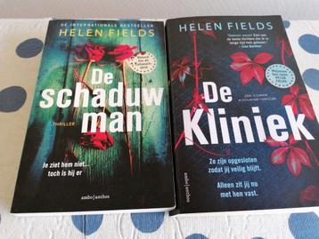 2x Helen Fields -De Schaduwman en De Kliniek beschikbaar voor biedingen