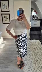 Nieuwe donkerblauwe rok - witte bollen | Sommermann | Mt 40, Kleding | Dames, Maat 38/40 (M), Nieuw, Ophalen of Verzenden, Knielengte