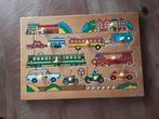 HOUTEN PUZZEL, Ophalen of Verzenden, Minder dan 10 stukjes, Gebruikt, 6 maanden tot 2 jaar