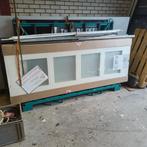 4 stuks Witte binnendeur met glas, 80 tot 100 cm, 215 cm of meer, Binnendeur, Nieuw