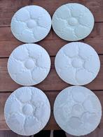 Oesterborden (6) Bareuther Bavaria, Ophalen of Verzenden, Overige stijlen, Porselein, Schaal of Schalen