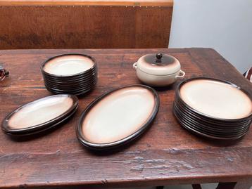 58 delig vintage Boch La Louviere Servies - Nieuw! beschikbaar voor biedingen