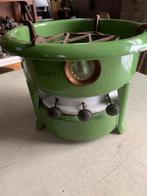 3 pits reseda groene petroleum stel, Ophalen of Verzenden