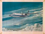 NLM Fokker F27 Friendship - Robert Voorthuisen, ca. 1960, Ophalen of Verzenden