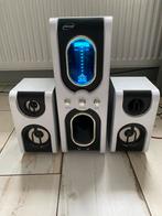 Geluidsinstallatie met Subwoofer en 2 Boxen, Overige merken, Subwoofer, Ophalen of Verzenden, Zo goed als nieuw
