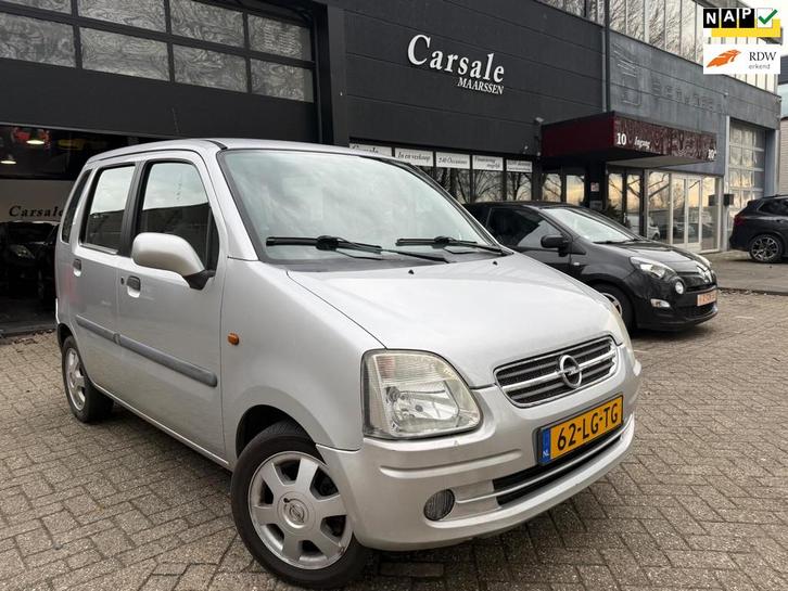 Opel Agila 1.2-16V Elegance, Auto's, Opel, Bedrijf, Te koop, Agila, Airbags, Centrale vergrendeling, Elektrische buitenspiegels