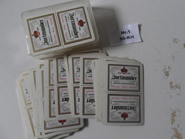 Dortmunder bier speelkaarten (nr.1), Verzamelen, Biermerken, Nieuw, Overige typen, Overige merken, Ophalen of Verzenden