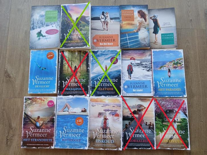 Boeken van Suzanne Vermeer, Boeken, Thrillers, Zo goed als nieuw, Ophalen of Verzenden