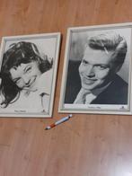 Romy Schneider en Karlheinz Bohm Bioscoop foto's in lijst., Ophalen of Verzenden