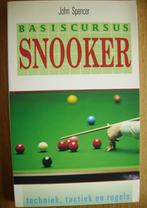 Basiscursus Snooker – John Spencer   Techniek, tactiek en re, Boeken, Sportboeken, Balsport, Ophalen of Verzenden, Zo goed als nieuw