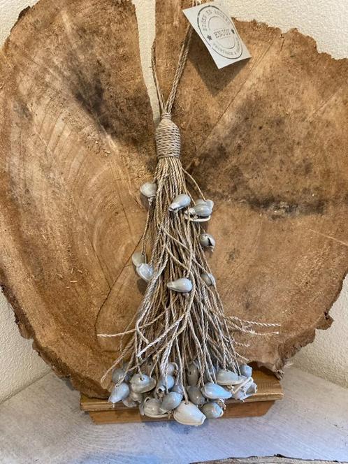SCHELPEN BUNDEL GROOT GRIJS NIEUW, Huis en Inrichting, Woonaccessoires | Wanddecoraties, Nieuw, Ophalen of Verzenden