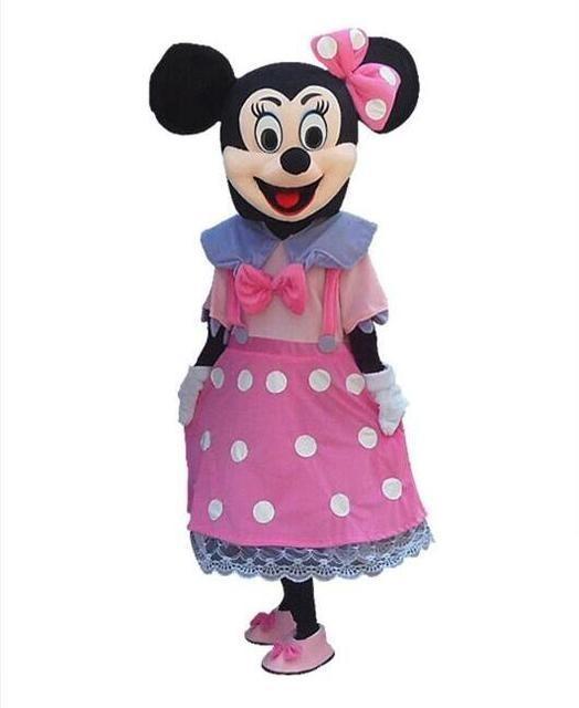 Minnie Mouse roze mascotte te huur, Hobby en Vrije tijd, Feestartikelen | Verhuur, Zo goed als nieuw, Ophalen