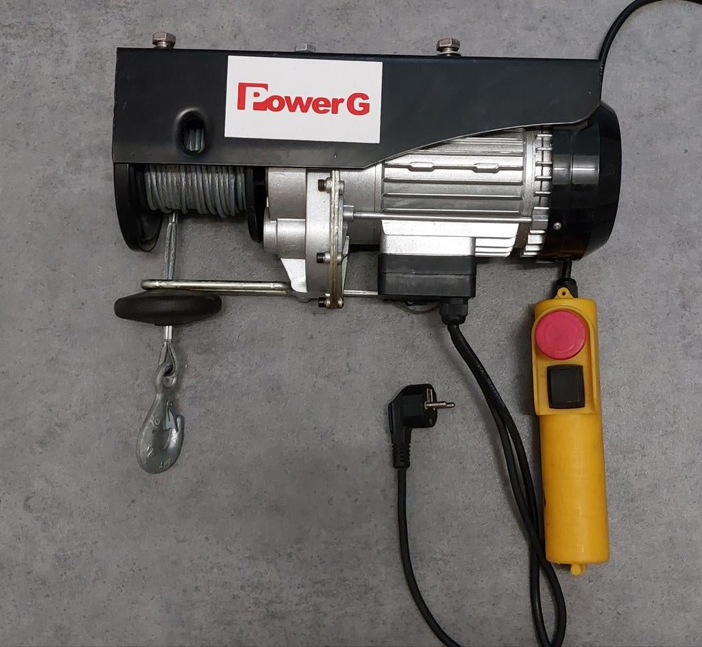 Power G 240V 200/400kg Kabeltakel – Elektrische Takelwinch, Doe-het-zelf en Verbouw, Gereedschap | Overige machines, Ophalen of Verzenden