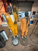 Twee Jazz Zanger Beelden, Ophalen