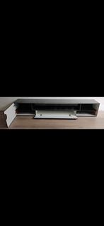 Zwarte sideboard, Huis en Inrichting, Tafels | Sidetables, Ophalen, Zo goed als nieuw, 25 tot 50 cm, Rechthoekig