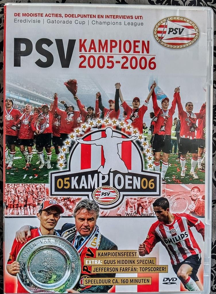 PSV Kampioen 2005-2006 DVD, Voetbal, Alle leeftijden, Ophalen of Verzenden, Zo goed als nieuw