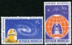 Indonesië 1968 -  ZBL 620-621  - Bosscha-Sterrewacht, Postzegels en Munten, Postzegels | Azië, Zuidoost-Azië, Verzenden, Postfris