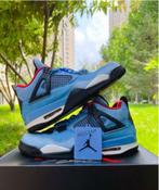 Travis Scott Cactus Jack x Jordan Air Jordan 4 trends helpen, Blauw, Nike, Nieuw, Ophalen of Verzenden