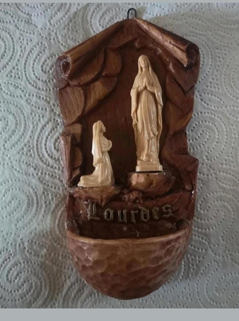 Vintage wijwatervat, Antiek en Kunst, Ophalen of Verzenden