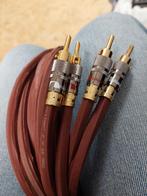 10mm kwadraat speakerkabel verzilverd Nakamichi stekkers, Ophalen of Verzenden, Nieuw, Luidsprekerkabel