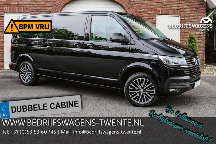 Volkswagen Transporter T6.1 CARAVELLE 150pk DSG DC Elektrisc, Auto's, Bestelauto's, Bedrijf, Te koop, ABS, Airbags, Airconditioning