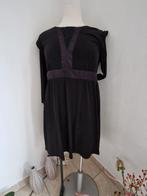 Zwarte jurk van M&S maat XL, Kleding | Dames, Gedragen, Ophalen of Verzenden, Maat 46/48 (XL) of groter, Zwart