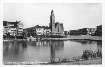 (386-111-019) Groningen Sionskerk Florisvijver beschikbaar voor biedingen