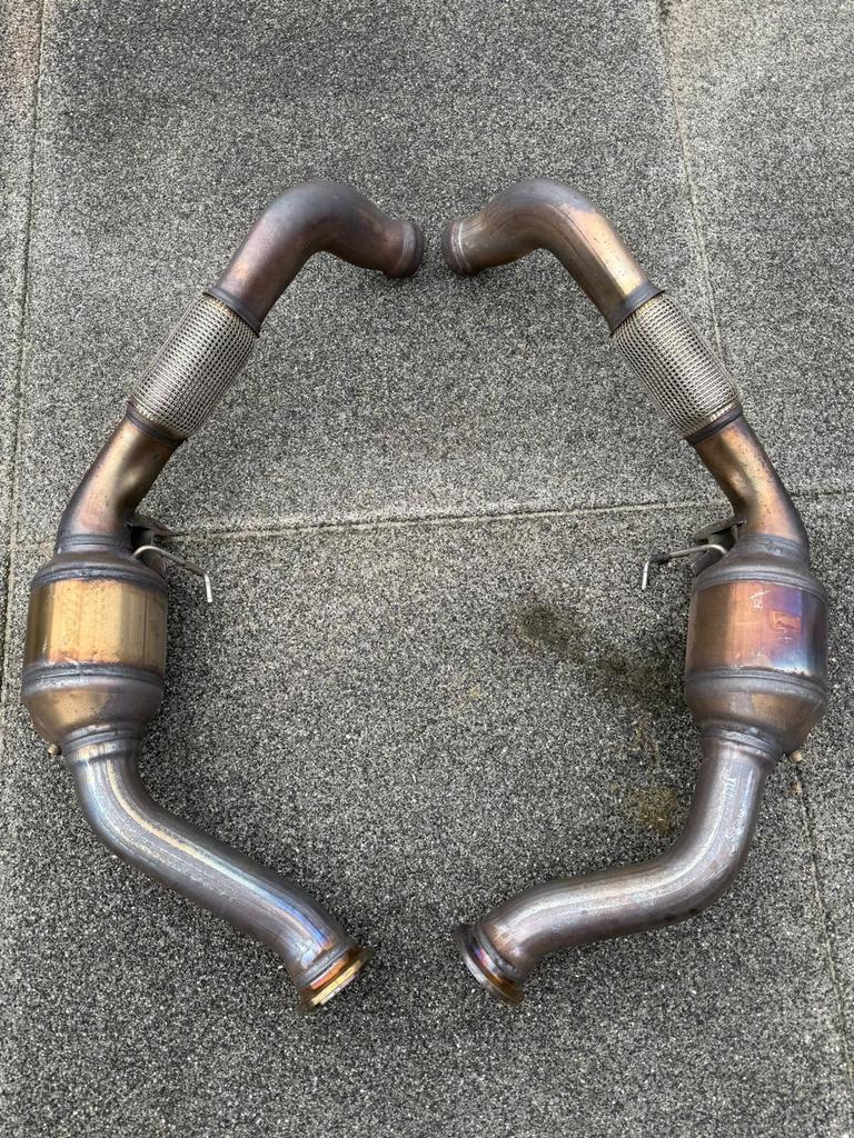 Originele Katalysatoren Porsche Panamera GTS 971, Auto-onderdelen, Uitlaatsystemen, Ophalen, Gebruikt, Porsche