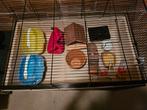 Hamsterkooi + accessoires, Kooi, Minder dan 75 cm, Minder dan 60 cm, Zo goed als nieuw