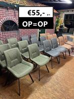 Nieuwe Eetkamerstoelen - Woudhof Wonen Drachten, Huis en Inrichting, Overige kleuren, Nieuw, Ophalen of Verzenden, Metaal
