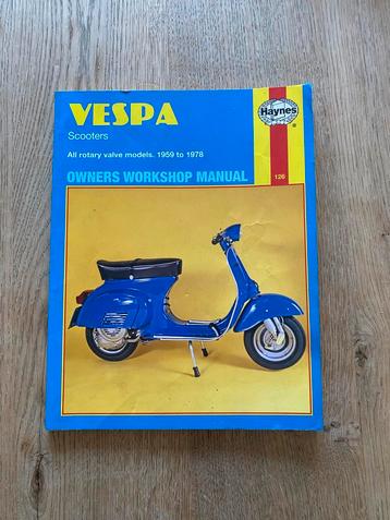 Haynes Vespa Handleiding 1959-1978 beschikbaar voor biedingen