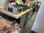 RVS aanrechtblad met spoelbak zeer mooi., Huis en Inrichting, Keuken | Keukenelementen, Ophalen, Overige kleuren, 200 cm of meer
