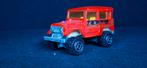 Majorette Auto - Rode Toyota 4x4 Land Cruiser. BIEDEN, Hobby en Vrije tijd, Ophalen of Verzenden, Gebruikt, Auto