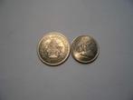2 munten Indonesie 100,50 rupiah 1971/1978, Ophalen of Verzenden, Zuidoost-Azië, Setje