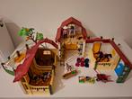 Playmobil Manege met Uitbouw en Accessoires, Kinderen en Baby's, Speelgoed | Playmobil, Ophalen of Verzenden, Zo goed als nieuw