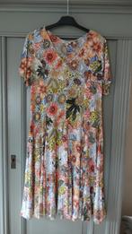 Orientique vrolijk gebloemde zomerjurk, 100% rayon, maat 44, Kleding | Dames, Jurken, Overige kleuren, Verzenden, Maat 42/44 (L)